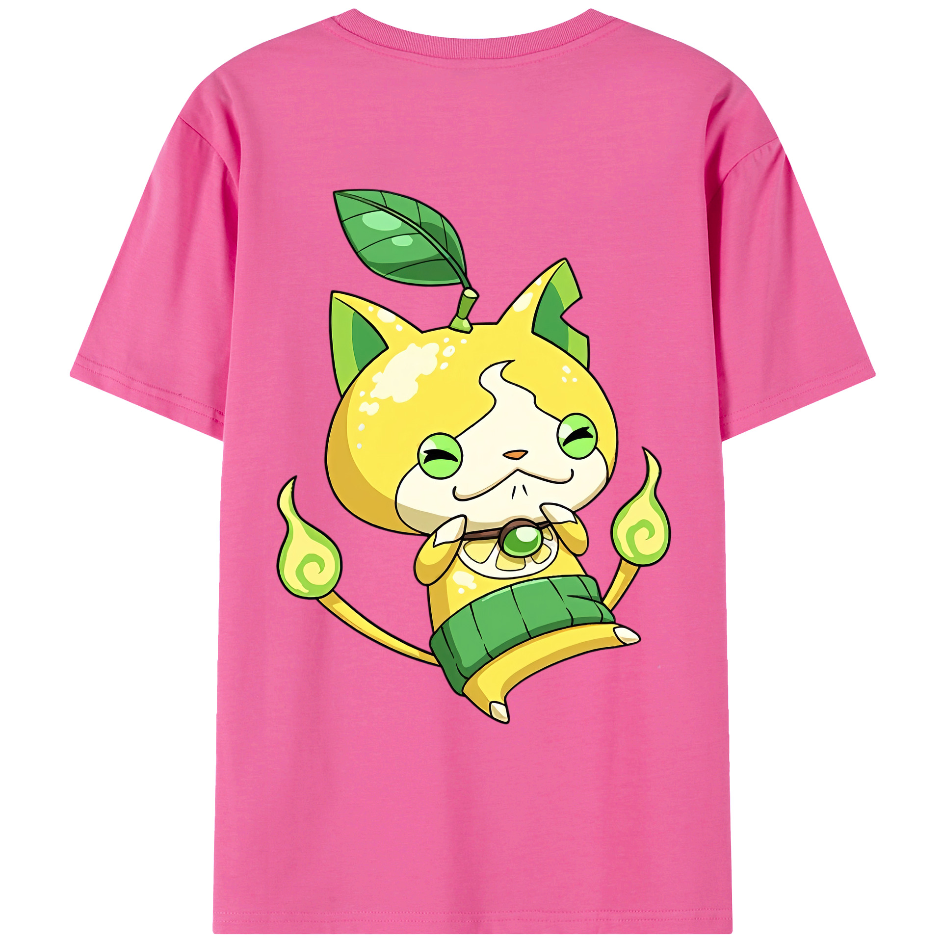 （画像用） 妖怪ウォッチ Yo-kai Watch レディース半袖Tシャツ(バックプリント)
